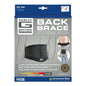 Neo G back brace with power straps, supports and stabilizes the lower back, one size fits all, designed for comfort and support.