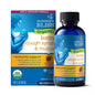 Pasteur Pharmacy Mommy's Bliss Organic Baby Cough Syrup and Mucus Relief bottle, 1.67 oz, with label showing product details.