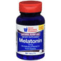 Gnp Melatonin QC tablet computer from Pasteur Pharmacy, close-up view of the packaging with product name visible