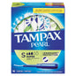 Tamax Pearl plastic super absorbency unscented tampons with applicator, designed for reliable feminine hygiene.
