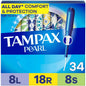 Tampax Pearl tampons with LeakGuard braid, light to super absorbency, unscented, triple pack, by Pasteur Pharmacy