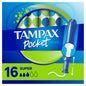 Tampax Pocket Pearl Compact Tampons with BPA-free plastic applicator, LeakGuard braid, for super absorbency, unscented, from Pasteur Pharmacy
