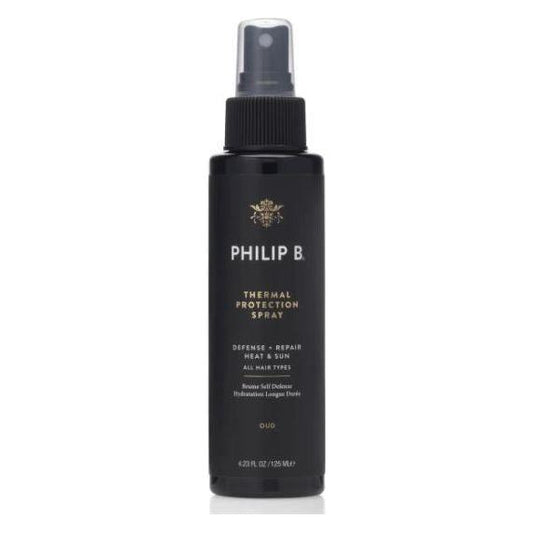 Philip B. Oud Royal Thermal Protection Spray in 2 oz bottle, thermal protection spray for hair from Pasteur Pharmacy.
