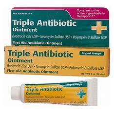 Taro Triple Antibiotic Ointment with Pain Relief in a 1 oz tube, featuring expiration date October 2026, by Pasteur Pharmacy.