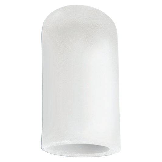 Pair of Gehwol Mini Toe Caps G from Pasteur Pharmacy, soft protective toe covers for foot care, two units included.