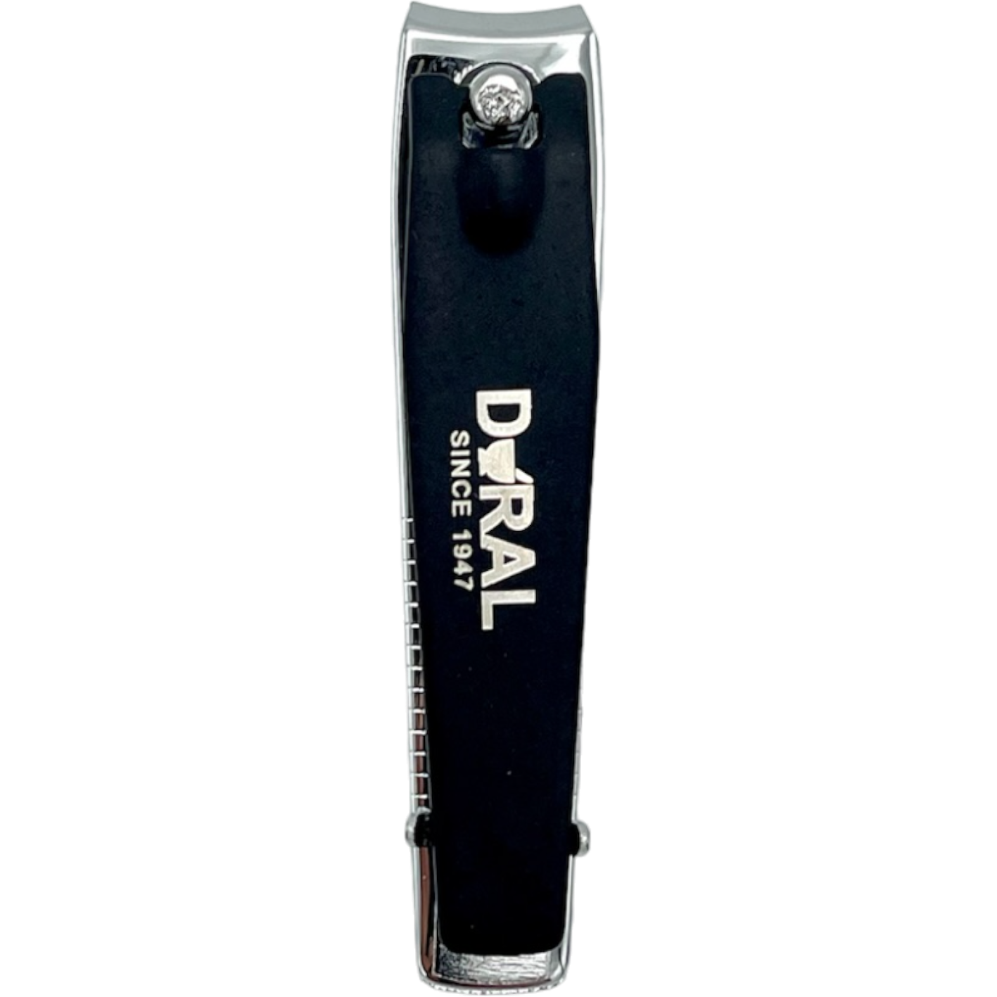 Small Dural Black Toenail Clippers by Pasteur Pharmacy with SE-108B design, designed for precise toenail trimming.