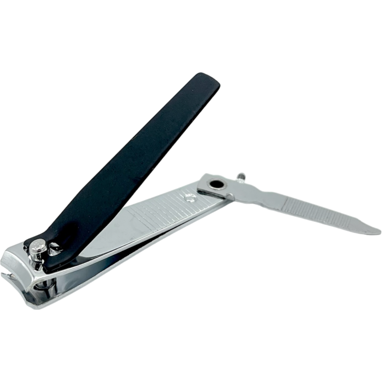 Small Dural Black Toenail Clippers by Pasteur Pharmacy, SE-108B, with 2oz size, designed for precise toenail trimming.
