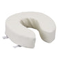 Nova 4-inch padded toilet seat riser from Pasteur Pharmacy, comfortable and easy-to-install bathroom aid, for improved sitting comfort.