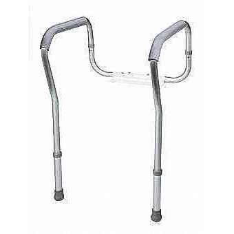 Toilet safety frame from Pasteur Pharmacy showing a sturdy support frame for toilet assistance and stability