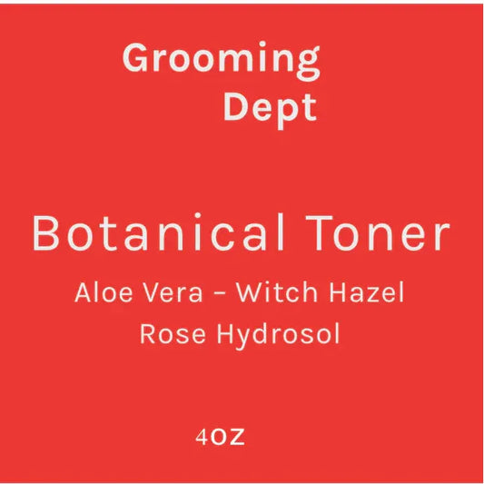 Pasteur Pharmacy Grooming Dept Rose Hydrosol Botanical Toner 4 oz bottle showing the clear liquid and label.