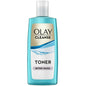 Olay Oil Minimizing Toner with Witch Hazel in 7.2 oz bottle, gentle skincare toner for oily skin and pore control.