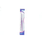 Elgydium Diffusion toothbrush with hard bristles, imported by Pasteur Pharmacy, showing a close-up of the toothbrush head and handle.