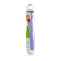 Tom's of Maine kid-sized extra soft toothbrush, gentle bristles for children's oral care, in a colorful design.
