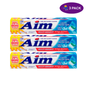 Aim Cavity Protection Ultra Mint Gel Toothpaste by Pasteur Pharmacy in a 5.5 oz value pack, showing the toothpaste tube with mint flavor.