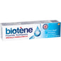Biotene Fresh Mint Original Fluoride Toothpaste by Pasteur Pharmacy, 4.3 oz, showing the toothpaste tube with mint flavor branding