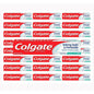 Colgate Gel Anticavity Fluoride toothpaste with baking soda peroxide and Frosty Mint stripe, 6 oz tube for cavity protection and whitening
