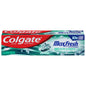 Colgate Max Fresh toothpaste with mini breath strips in clean mint flavor, 6oz tube, designed for fresh breath and oral hygiene.