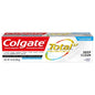 Colgate Total Deep Clean toothpaste in a white tube with blue and red accents, designed for effective oral hygiene.