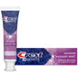 Crest 3D White Radiant Mint Teeth Whitening Toothpaste travel size 0.85 oz in a tube with a white and blue label