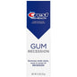 Crest Pro-Health Gum Recession antibacterial fluoride toothpaste in 2.5 oz tube, designed for gum health and cavity prevention.