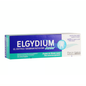 Elgydium Junior Mild Mint Toothpaste Gel for kids aged 7-12, 50ml tube, featuring mild mint flavor and gentle cleaning.