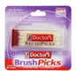 Doctor's The Brushpicks Toothpicks by Pasteur Pharmacy, 60-pack, showing a box of dental toothpicks with individual picks.