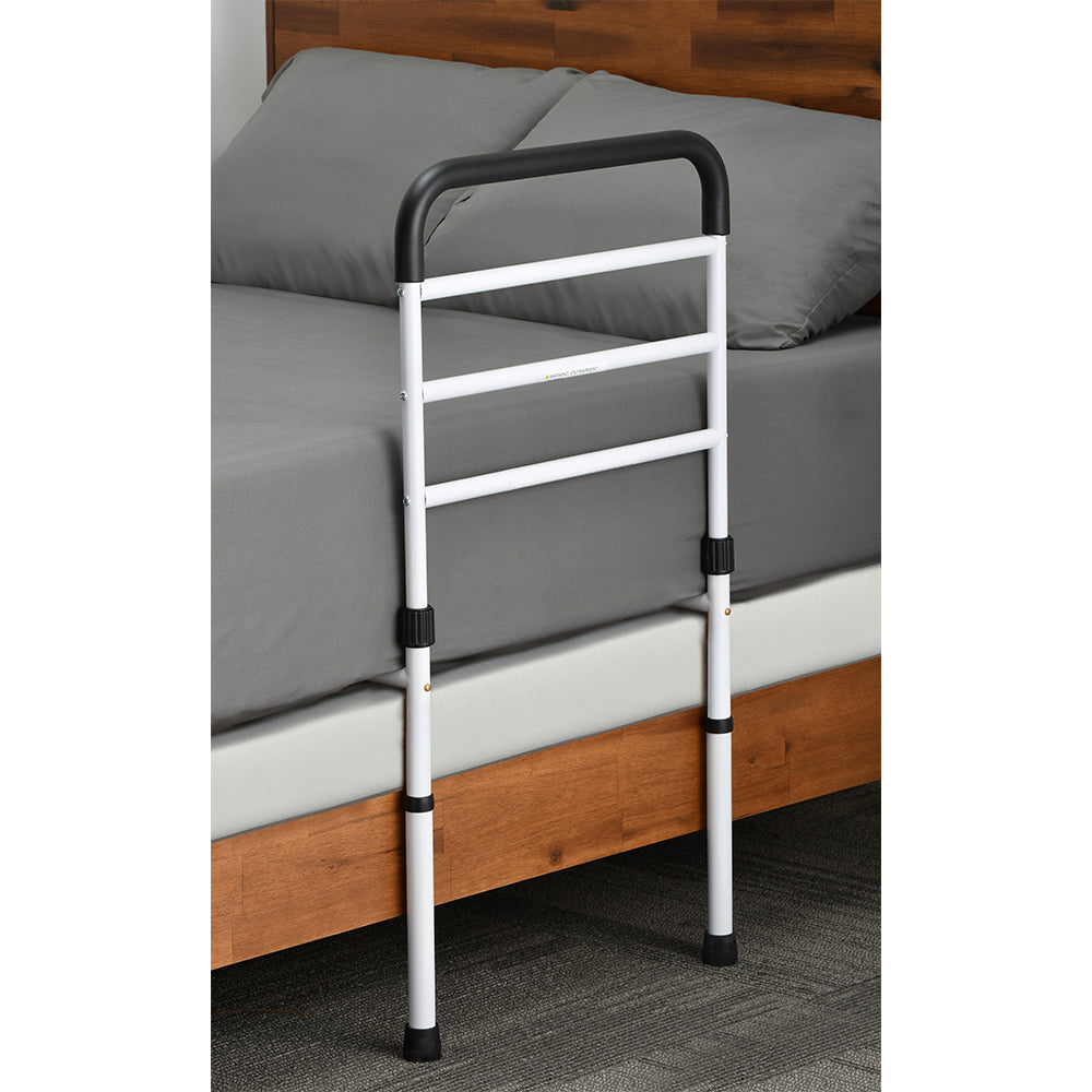 Nova Home Bed Rail with Legs, a sturdy track lighting rail from Pasteur Pharmacy, designed for secure support and easy installation.