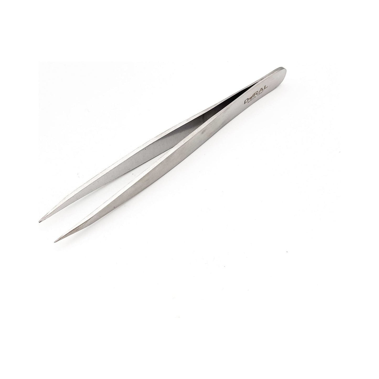 Silver Dural Pointed Tweezers by Pasteur Pharmacy, precision stainless steel tweezer for delicate tasks and grooming.