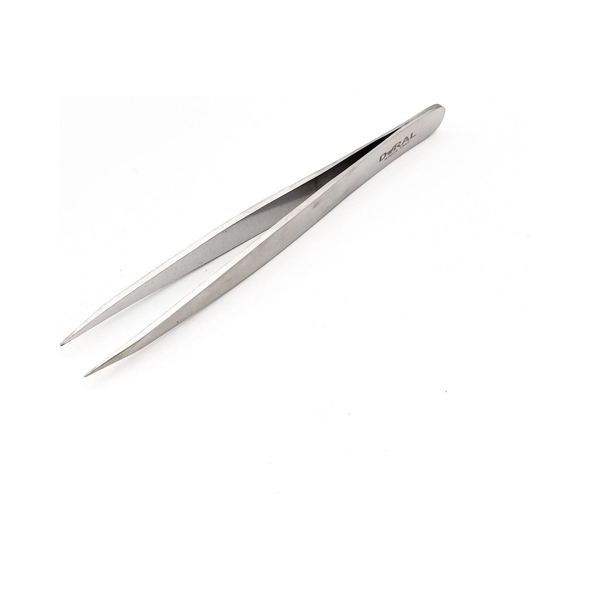 Silver Dural Pointed Tweezers by Pasteur Pharmacy, precision stainless steel tweezer for delicate tasks and grooming.
