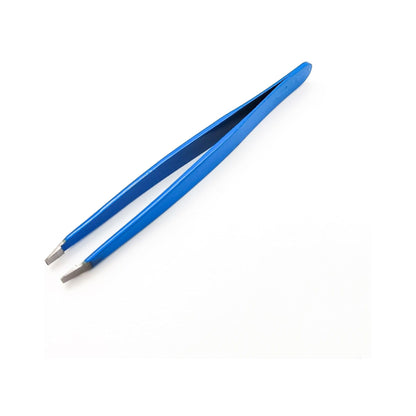 Blue Dural Straight Tweezer by Pasteur Pharmacy, precision stainless steel tweezers for accurate hair removal and grooming.