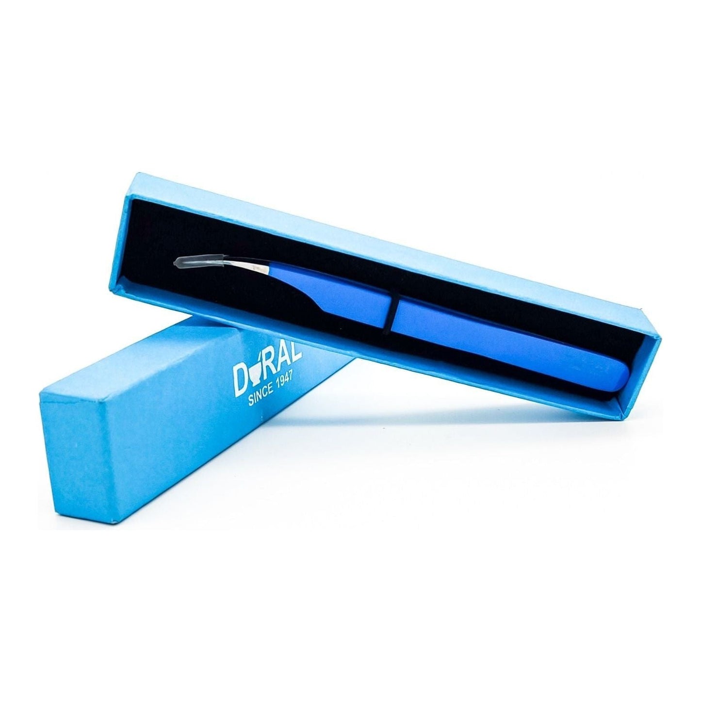Blue Dural Tweezer from Pasteur Pharmacy with fine, precision tips for accurate handling and grooming.