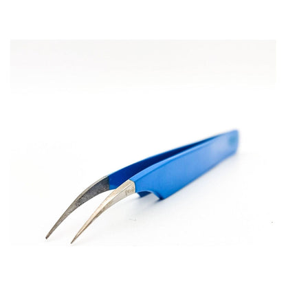 Blue Dural Tweezer by Pasteur Pharmacy, precision stainless steel tweezers for detailed grooming or beauty tasks.
