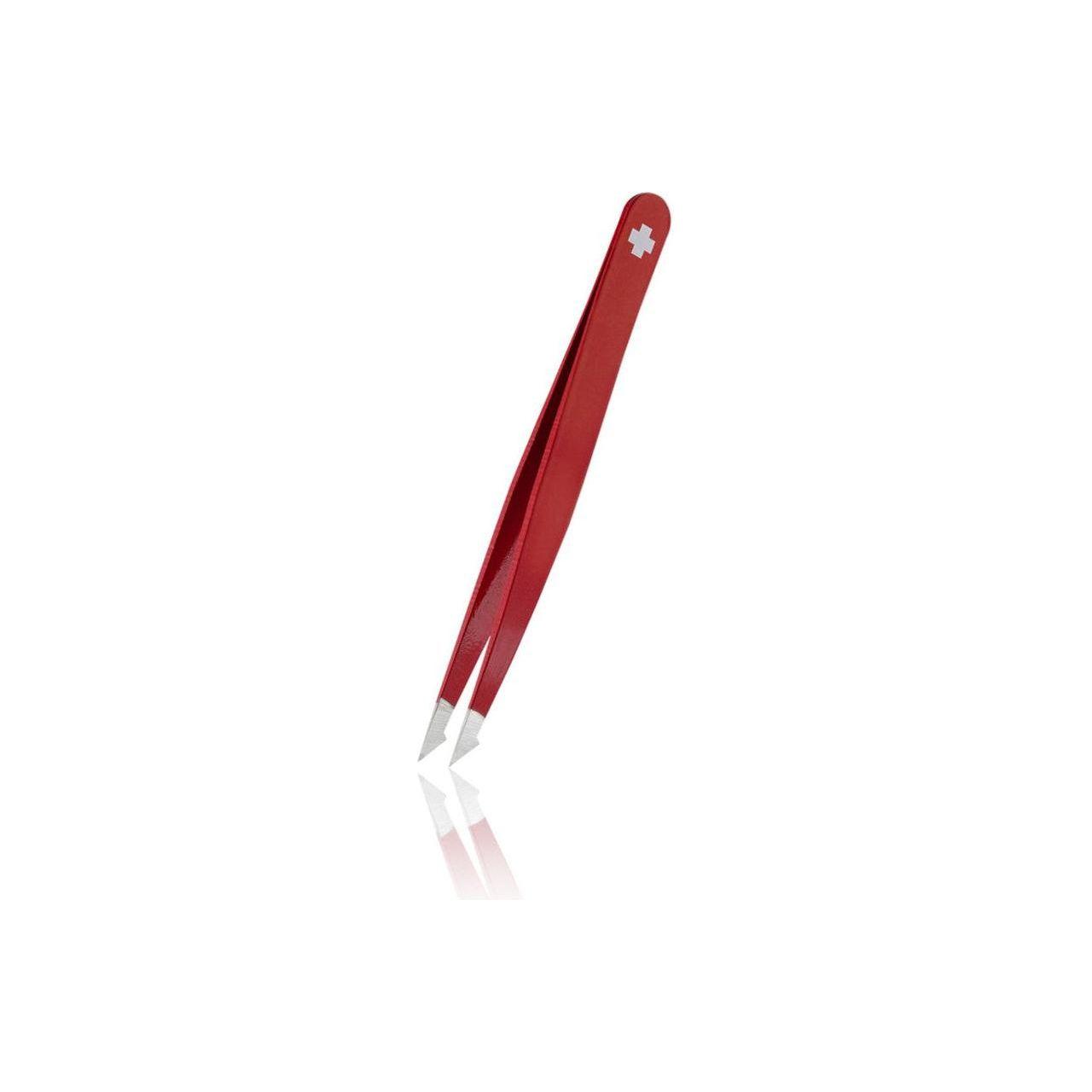 Rubis Switzerland Evolution Tweezer 1K901, precision stainless steel tweezer for accurate grooming and eyebrow shaping.