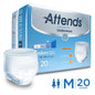 Unisex Attends Advanced absorbent underwear in medium size, designed for heavy absorbency, by Pasteur Pharmacy.