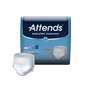 Attends bariatric underwear with heavy absorbency, designed for comfortable, secure fit for individuals with special needs.