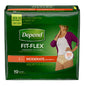 Depend Underwear Moderate Large pack of 19, soft and discreet adult incontinence underwear by Pasteur Pharmacy, shown in packaging.