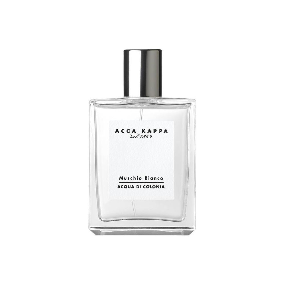 Acca Kappa White Moss unisex Eau de Cologne 3.3 oz bottle with sleek design and minimalist label.