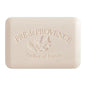 Pre De Provence almond and shea butter vegetable soap from Pasteur Pharmacy, 250g with a creamy, textured soap bar.