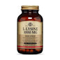Solgar L-Lysine 1000 mg vitamin supplement bottle with 100 tablets, used to support immune and skin health.