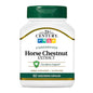 21st Century Horse Chestnut Extract supplement in vegetarian capsules, designed for promoting healthy circulation and vein support.
