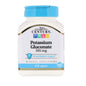Bottle of 21st Century Potassium Gluconate 595 mg vitamins and supplements containing 110 tablets from Pasteur Pharmacy.