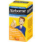 Airborne Immune Support chewable tablets in citrus flavor, 32 count, vitamin and supplement by Pasteur Pharmacy.