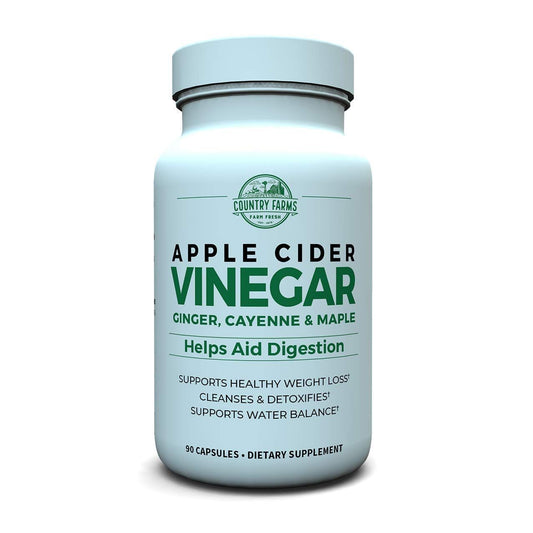 Apple Cider Vinegar 500mg capsules from Pasteur Pharmacy, dietary supplement for weight management and digestive support.