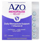 AZO Menopause Relief TB vitamins and supplements bottle from Pasteur Pharmacy, designed to support menopause symptoms.