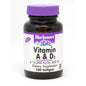Bluebonnet Vitamin A&D softgel bottle from Pasteur Pharmacy, containing 100 vitamins and supplements for immune health.