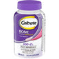 Caltrate Bone Health Advanced 600mg D3 and Minerals tablets in bottle, dietary supplement for strong bones and joint support.
