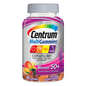 Centrum MultiGummies gummy multivitamin for women 50 plus with vitamin V, in colorful gummy shapes, from Pasteur Pharmacy