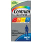Centrum Multivitamin for Men 50+ in silver tablets, dietary supplement by Pasteur Pharmacy, showing a bottle of vitamins.