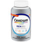 Centrum Silver Men 50+ multivitamin dietary supplement tablets in a bottle, designed for men's health, 200 count.