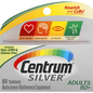 Centrum Silver Adult 50+ multivitamin and multimineral tablets from Pasteur Pharmacy, designed for supporting senior health.